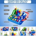 Adventure Race Car Toys for Boys, Race Track Playset Toddler Christmas Birthday Gift for 3-7 Years Old Boys Girls, Education Toys for Kids Children Age 3+