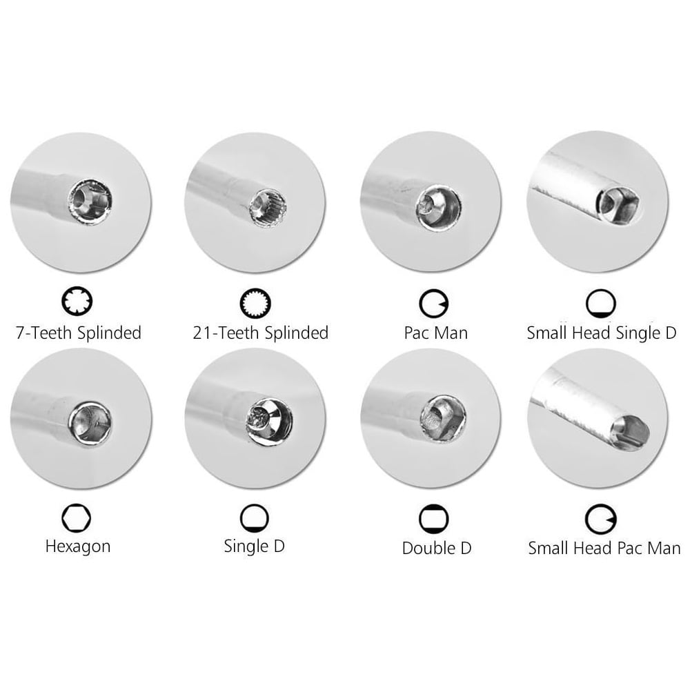 8 Pcs Carburetor Adjustment Tool Kit Screwdriver Tune-up for Common 2 Cycle Carb Small Engine