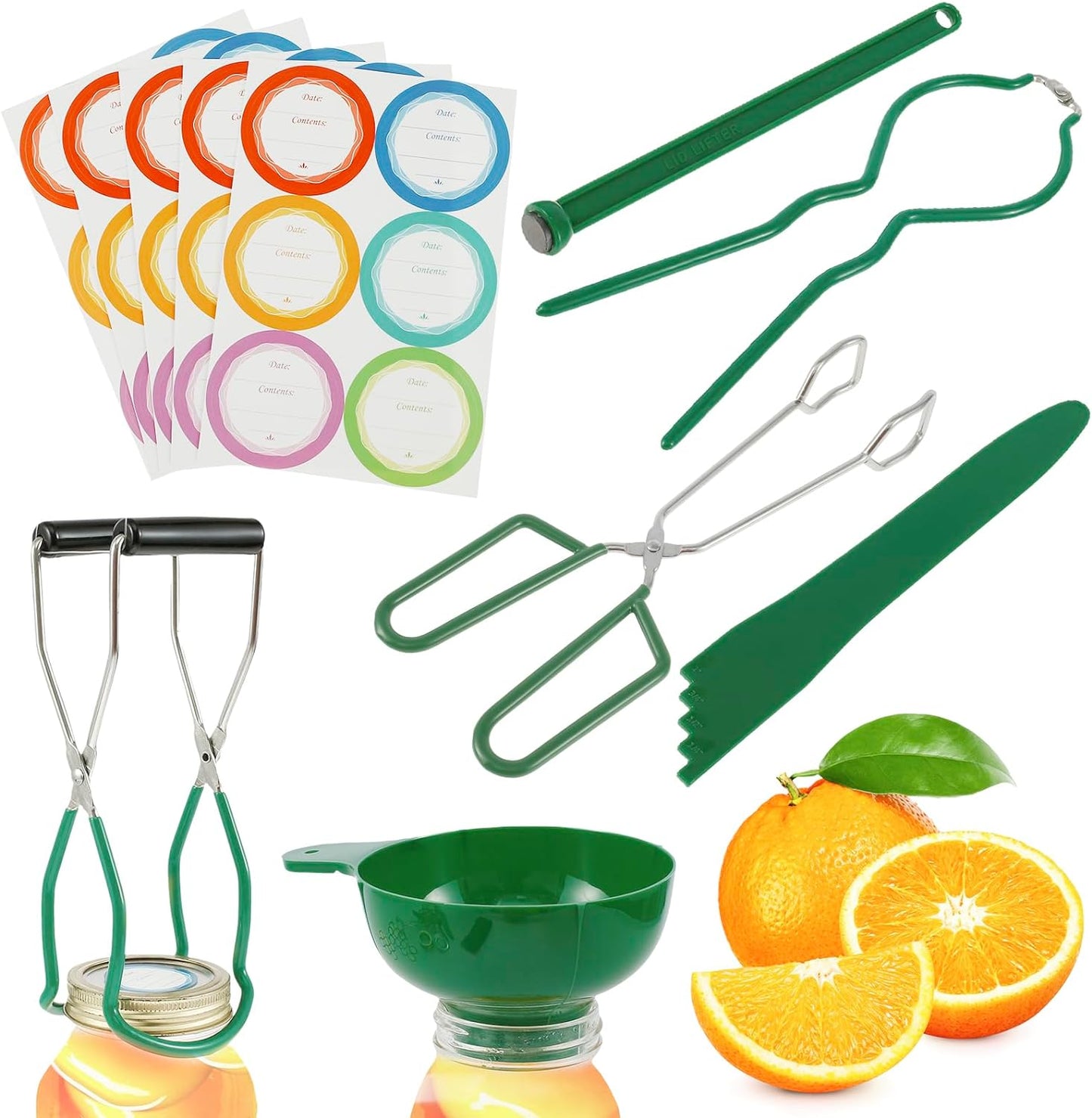 Reichtum Canning Kit, 5 Piece Canning Supplies Starter Kit, Stainless Steel Canning Set for Beginner