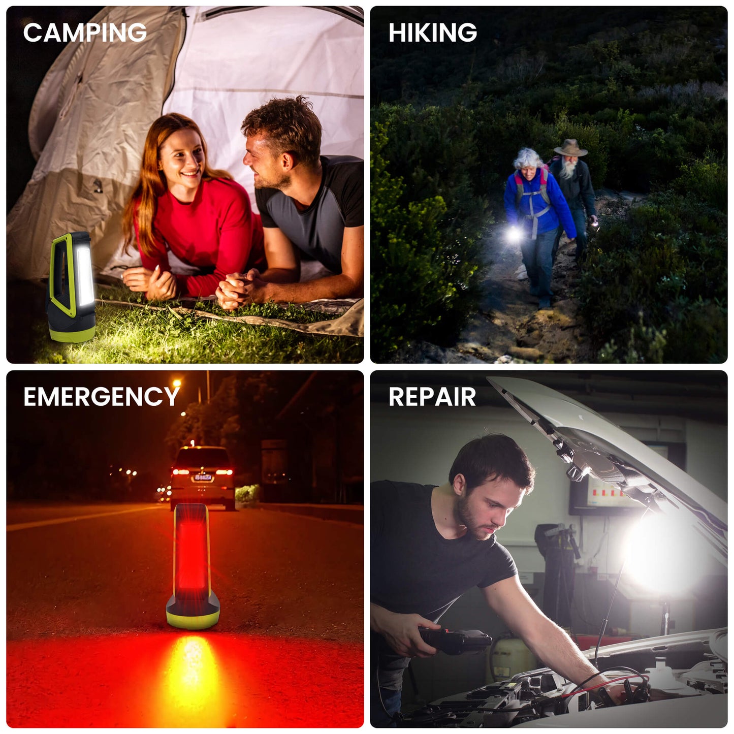 LED Flashlight Rechargeable Spotlight, 3500LM Super Bright Hand Spotlight, Portable Handheld Searchlight, Waterproof Outdoor Torch Light for Security, Camping, Hunting, Hiking