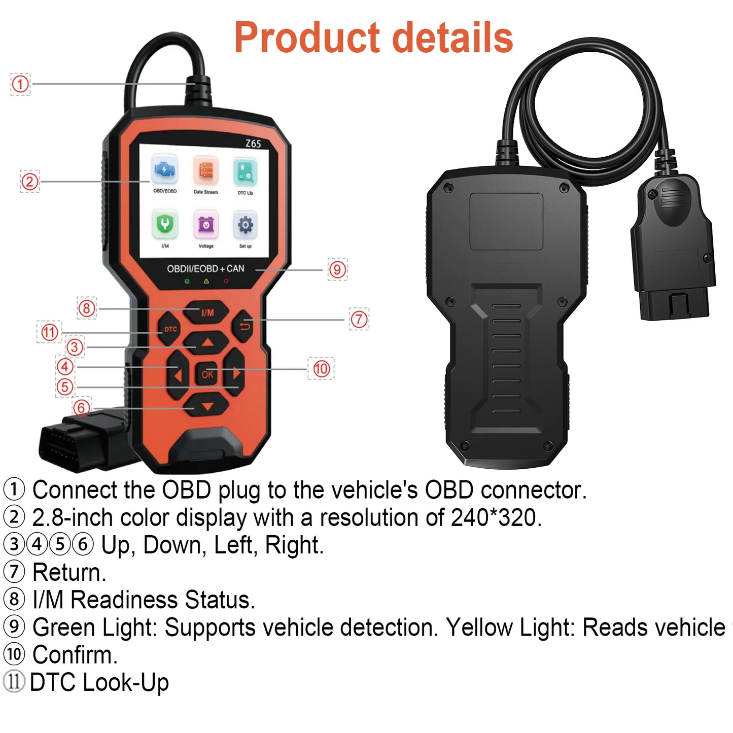 Fixdono OBD2 Scanner Diagnostic Tool, Code Reader for Cars and Trucks, Diagnostic Scan Tool for All Cars Since 1996 5 stars out of 8 reviews (5.0)| 8 ratings