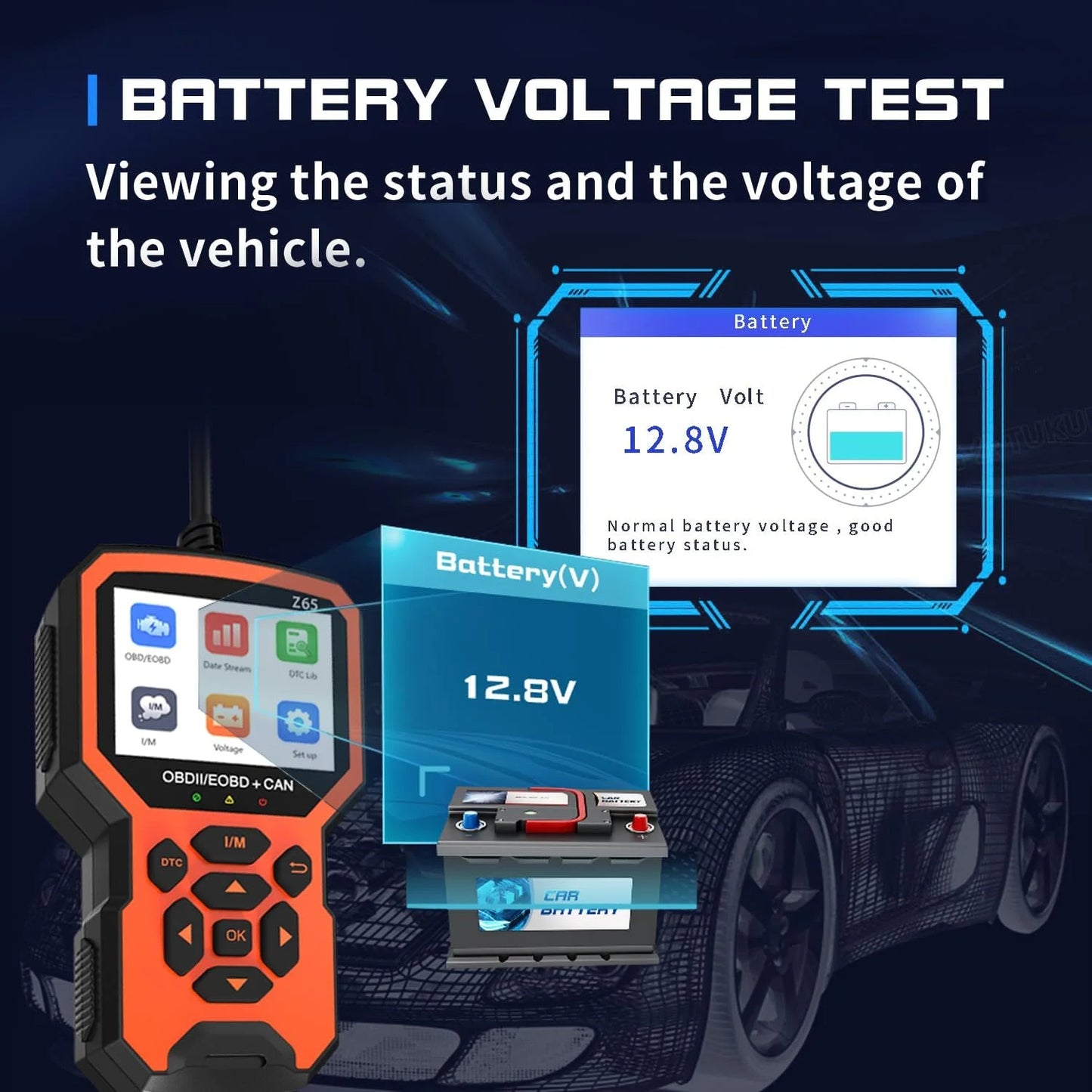 Fixdono OBD2 Scanner Diagnostic Tool, Code Reader for Cars and Trucks, Diagnostic Scan Tool for All Cars Since 1996 5 stars out of 8 reviews (5.0)| 8 ratings