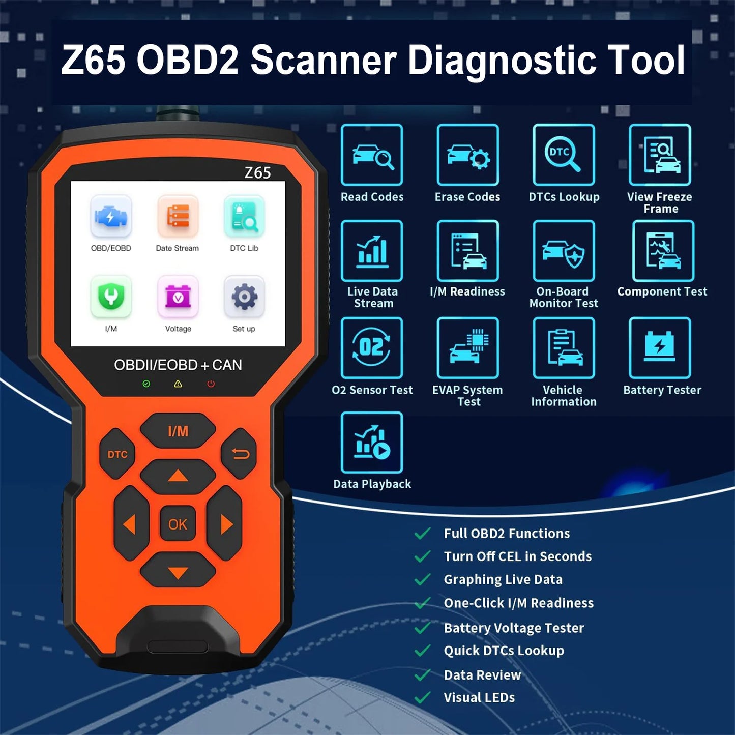 Fixdono OBD2 Scanner Diagnostic Tool, Code Reader for Cars and Trucks, Diagnostic Scan Tool for All Cars Since 1996 5 stars out of 8 reviews (5.0)| 8 ratings
