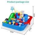 Adventure Race Car Toys for Boys, Race Track Playset Toddler Christmas Birthday Gift for 3-7 Years Old Boys Girls, Education Toys for Kids Children Age 3+