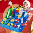 Adventure Race Car Toys for Boys, Race Track Playset Toddler Christmas Birthday Gift for 3-7 Years Old Boys Girls, Education Toys for Kids Children Age 3+