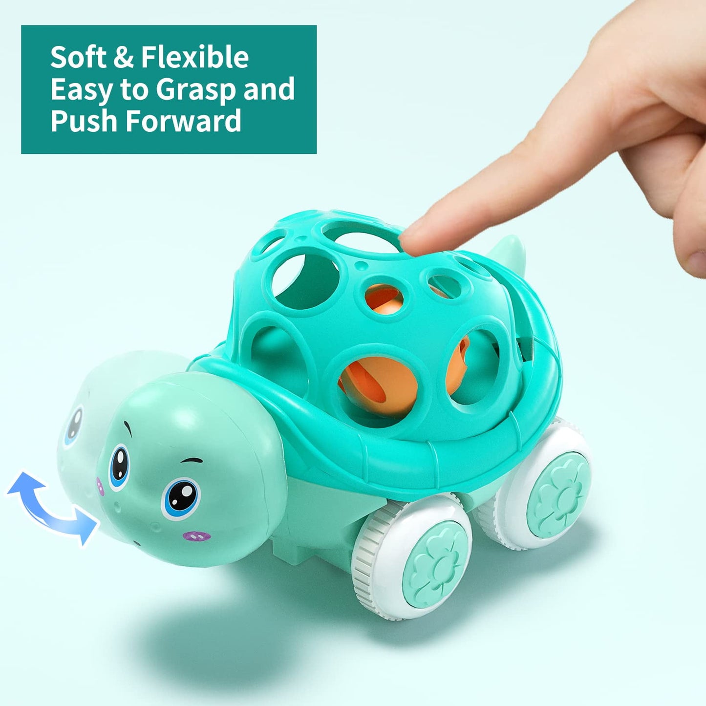 Baby Car Toys for 1-3 Year Olds, Interactive Car Baby Toys for Boys and Girls, Fun Learning Gifts for Toddlers 18 Months