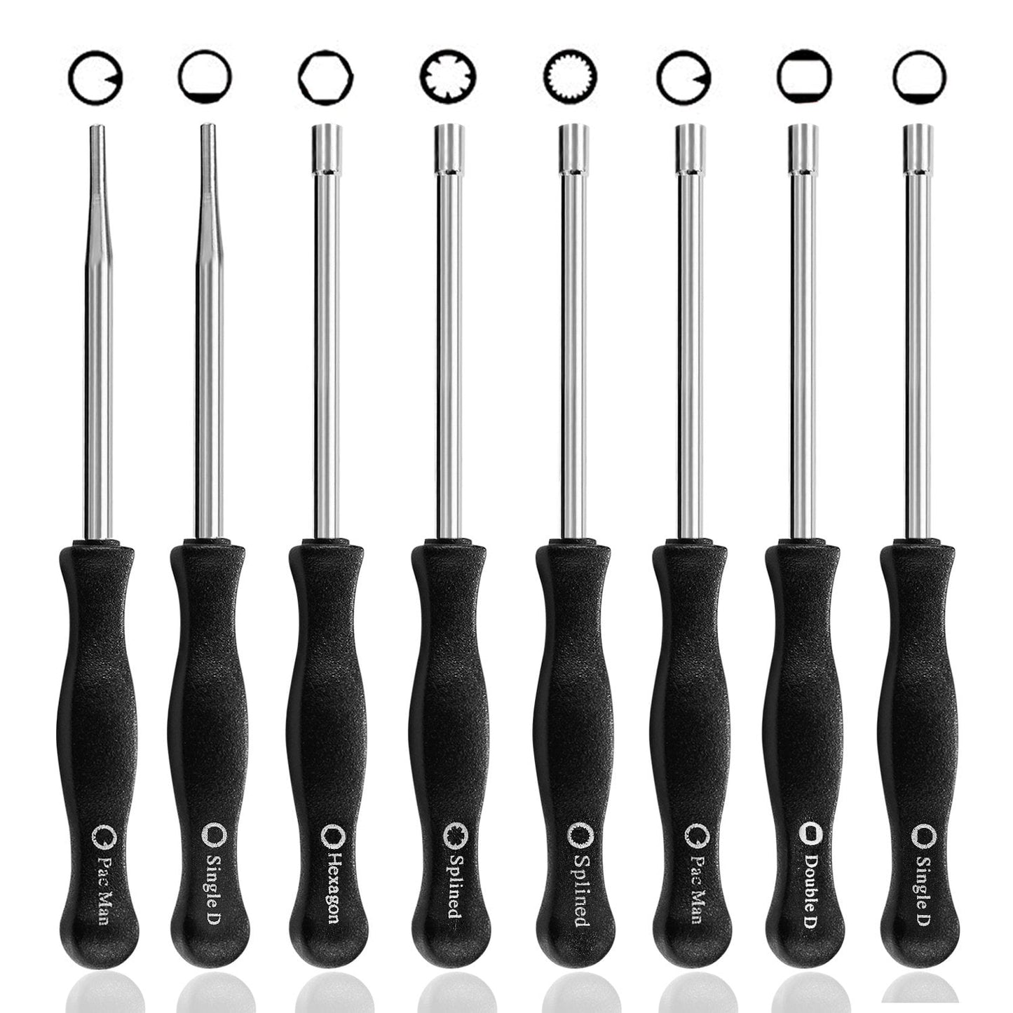 8 Pcs Carburetor Adjustment Tool Kit Screwdriver Tune-up for Common 2 Cycle Carb Small Engine