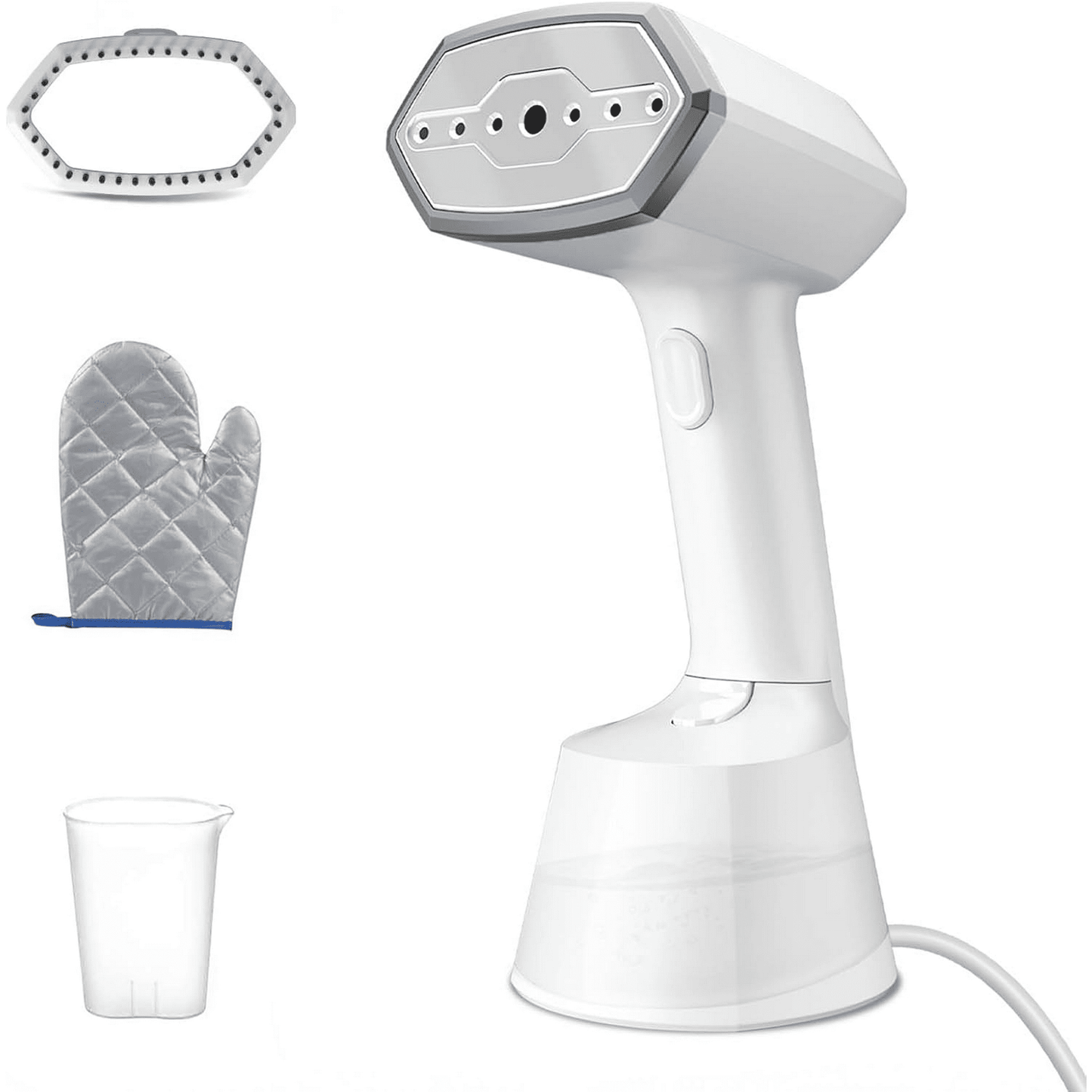1 Pcs Steamer for Clothes, Handheld Clothes Steamer,15S Fast Heat-Up, Upgraded Large Detachable Water Tank, Lightweight Portable Steamer for Home, Office and Travel