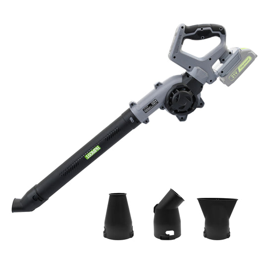 Fixdono Cordless Leaf Blower 190CFM/160MPH Electric Leaf Blower Compatible with 20V Battery, 3 Speed Modes, Lightweight Battery Powered Blowers for Lawn Care (Tool Only)