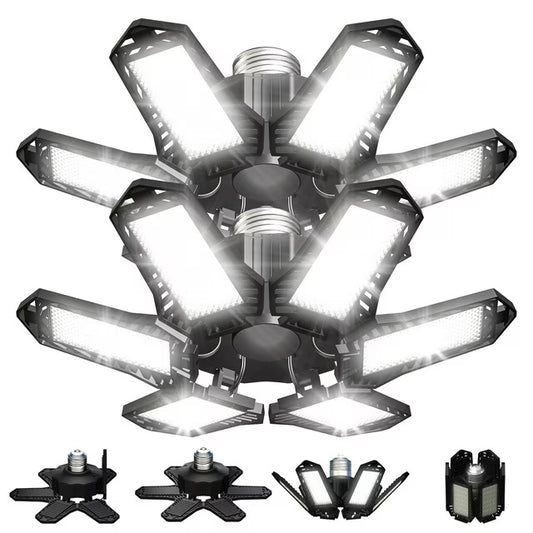 Sentryse LED Garage Lights Bulb 6500K 2200LM, E26/E27 Garage Ceiling Shop Light, 2 Pack