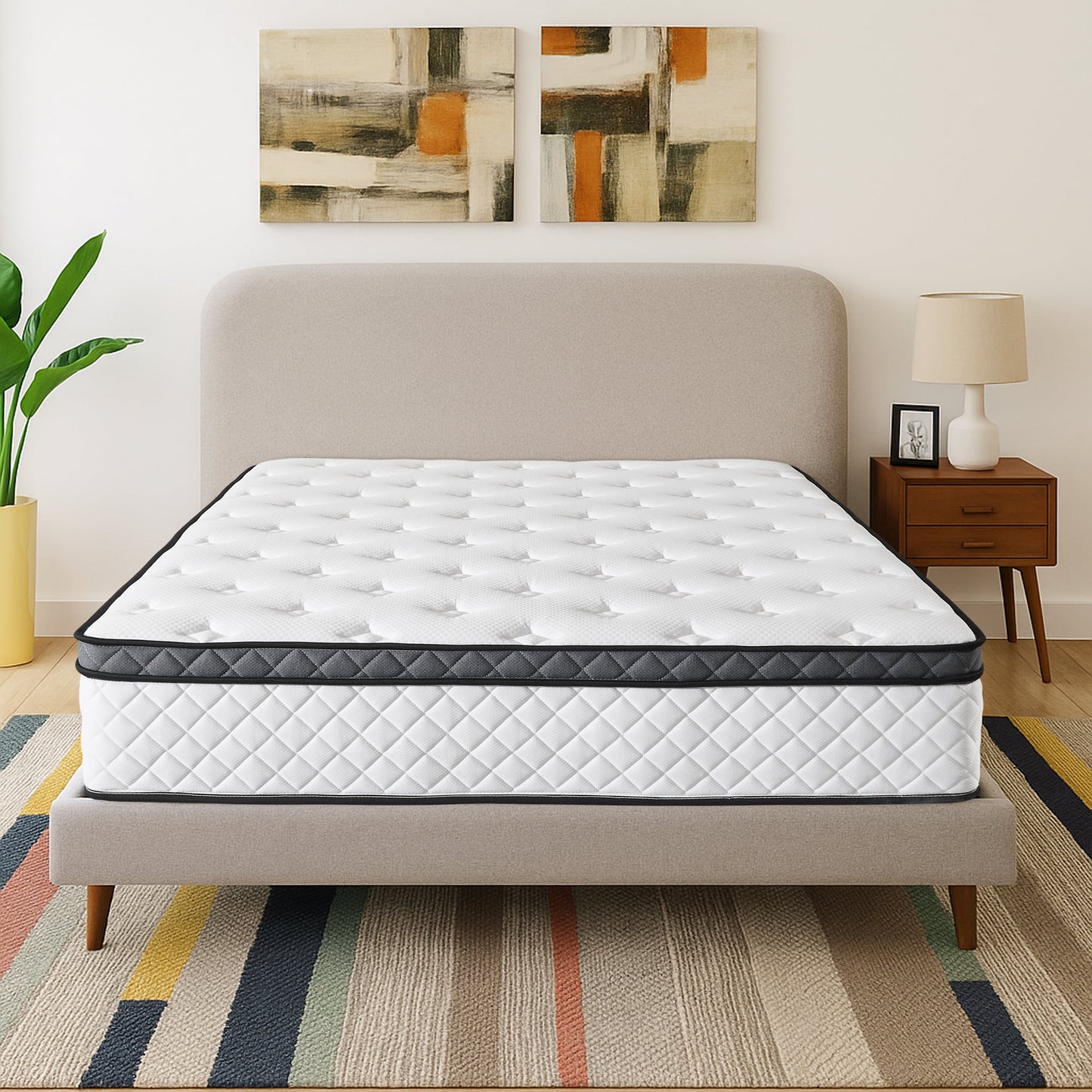 10" Hybrid Mattress in a Box, Adult, Queen