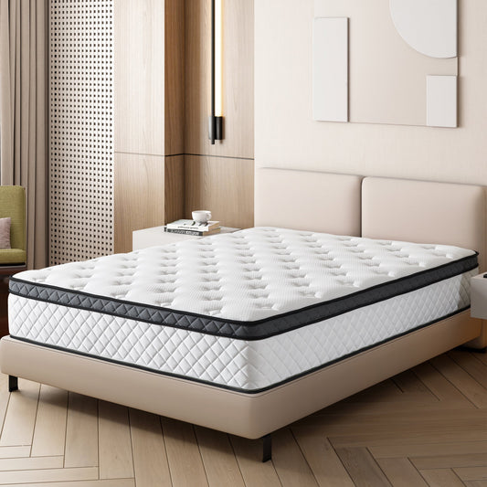 10" Hybrid Mattress in a Box, Adult, King