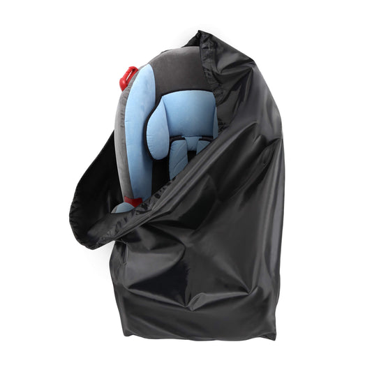 Fixdono Car Seat Travel Bag, Gate Check Bag Foldable Carseat Cover, Black, 1 Pack