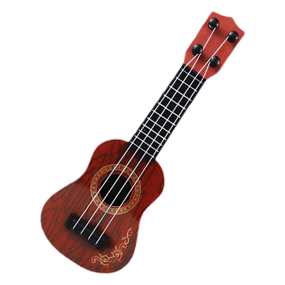 Fixdono Kids Toy Ukulele Guitar, Classical 10 inch 4 String Mini Children Guitar, Educational Musical Instrument Toy for Toddlers and Preschoolers