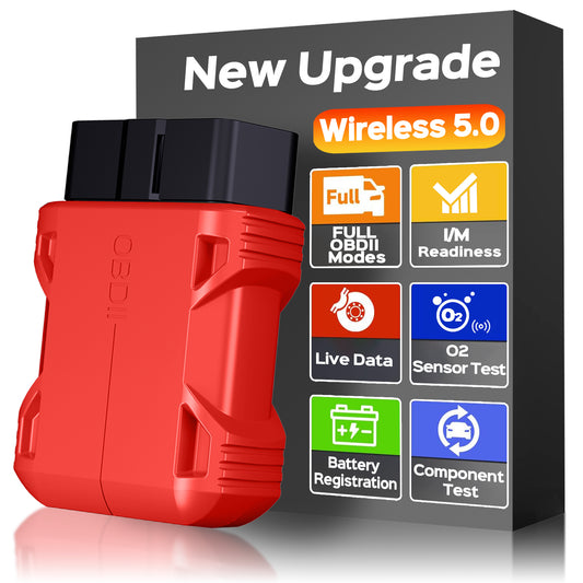 Tidymend OBD2 Scanner Bluetooth, Car Code Reader for iOS & Android, Exclusive APP & No Subscription Fee, OBDII Car Scanner Diagnostic Scan Tool